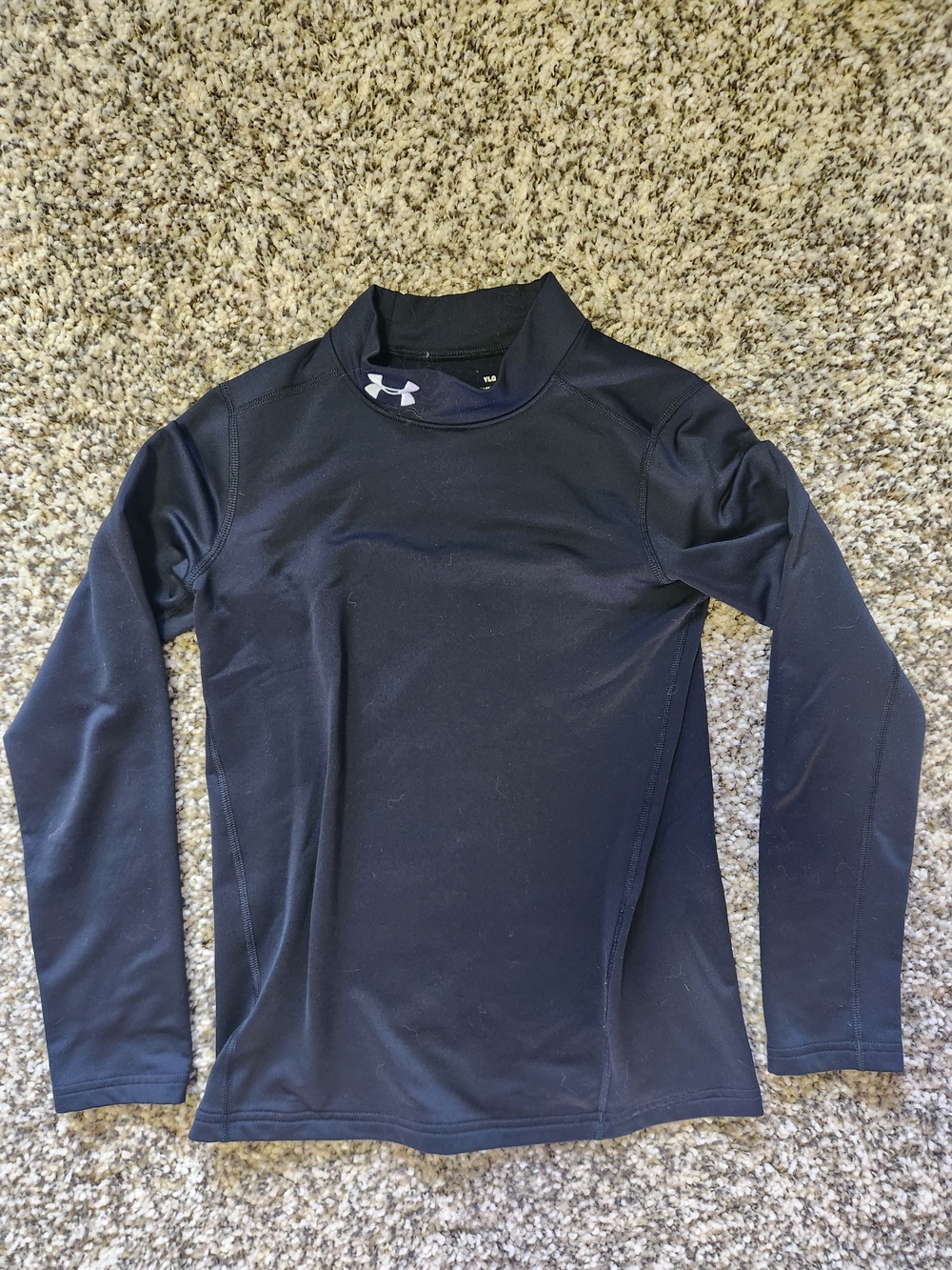 Under Armour Black Long-Sleeve Fitted Undershirt